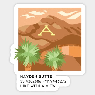 Hayden Butte Sticker